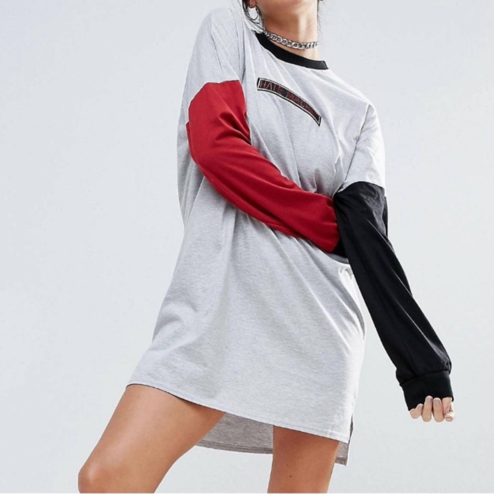 The Ragged Priest “Hate Machine” Long Sleeve Tshirt Dress